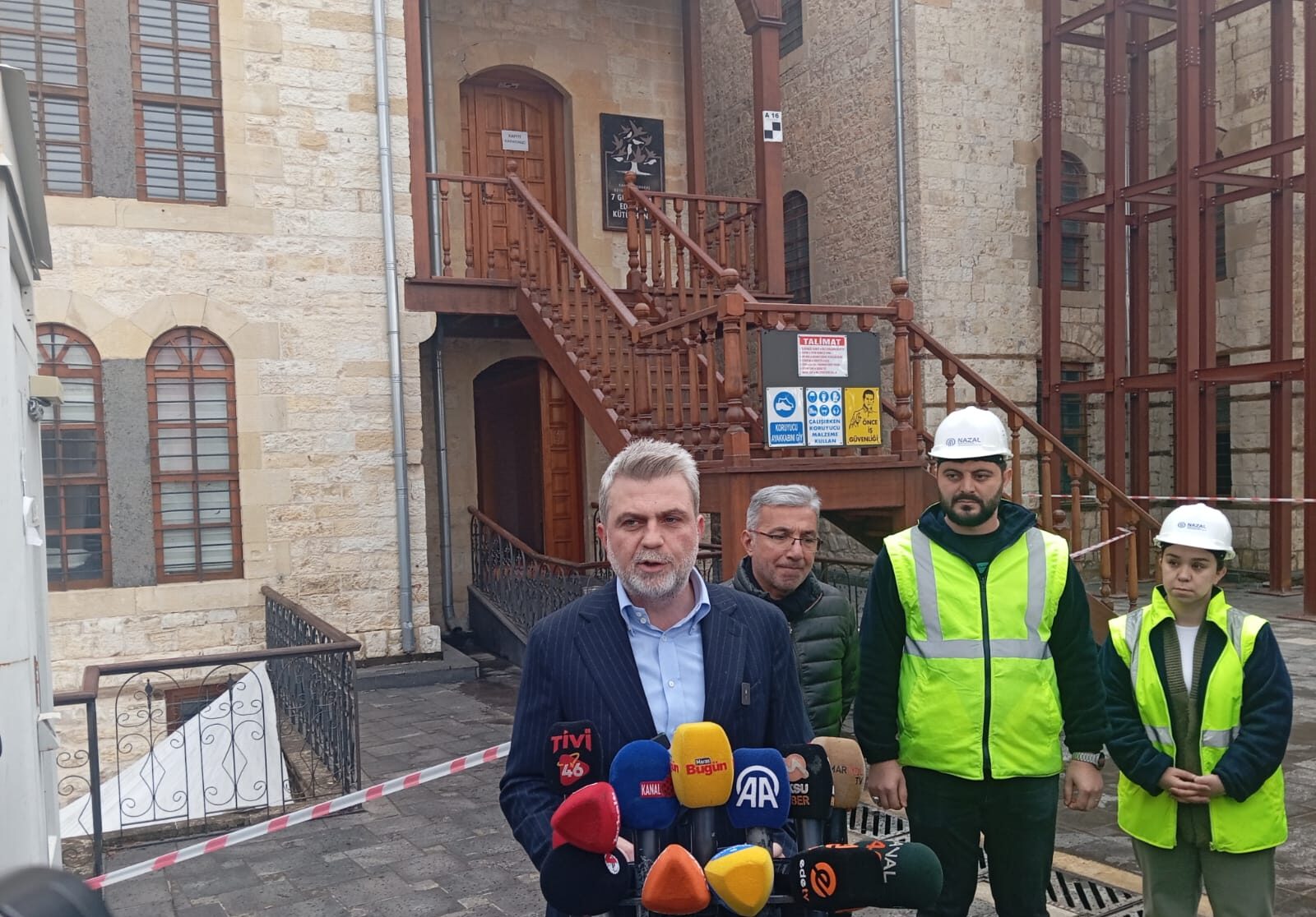 Depremde Ağır Hasar Gören “Yedi Güzel Adam Müzesi” Yeniden İnşa Ediliyor